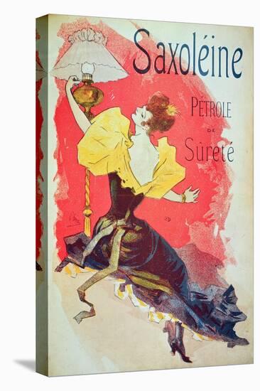 Poster Advertising 'Saxoleine', Safety Lamp Oil-Jules Chéret-Stretched Canvas