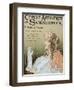 Poster Advertising Schaerbeek's Artistic Circle, Fifth Annual Exhibition, Galerie Manteau, 1897-Privat Livemont-Framed Premium Giclee Print