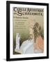 Poster Advertising Schaerbeek's Artistic Circle, Fifth Annual Exhibition, Galerie Manteau, 1897-Privat Livemont-Framed Giclee Print