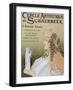 Poster Advertising Schaerbeek's Artistic Circle, Fifth Annual Exhibition, Galerie Manteau, 1897-Privat Livemont-Framed Giclee Print