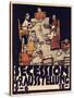 Poster Advertising Secession 49 Exhibition, 1918-Egon Schiele-Stretched Canvas