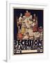 Poster Advertising Secession 49 Exhibition, 1918-Egon Schiele-Framed Giclee Print