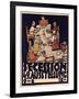 Poster Advertising Secession 49 Exhibition, 1918-Egon Schiele-Framed Giclee Print