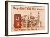 Poster Advertising Shell Oil, C1920s-null-Framed Giclee Print