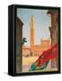 Poster Advertising Siena, 1925-null-Framed Stretched Canvas