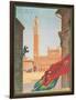 Poster Advertising Siena, 1925-null-Framed Giclee Print