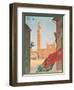 Poster Advertising Siena, 1925-null-Framed Premium Giclee Print