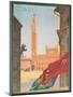 Poster Advertising Siena, 1925-null-Mounted Giclee Print