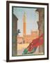 Poster Advertising Siena, 1925-null-Framed Giclee Print