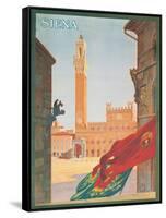 Poster Advertising Siena, 1925-null-Framed Stretched Canvas