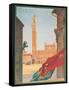 Poster Advertising Siena, 1925-null-Framed Stretched Canvas