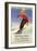 Poster Advertising 'Skiing in France' and the French National Railways, 1957-null-Framed Giclee Print