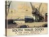 Poster Advertising South Wales Docks, 1947-Joseph Werner-Stretched Canvas