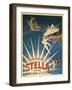 Poster Advertising 'Stella' Petrol, 1897 (Colour Litho)-French School-Framed Giclee Print