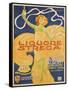 Poster Advertising 'strega' Liquer, 1906 (Colour Litho)-Alberto Chappuis-Framed Stretched Canvas