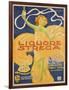 Poster Advertising 'strega' Liquer, 1906 (Colour Litho)-Alberto Chappuis-Framed Giclee Print