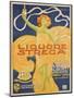 Poster Advertising 'strega' Liquer, 1906 (Colour Litho)-Alberto Chappuis-Mounted Giclee Print