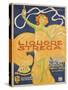 Poster Advertising 'strega' Liquer, 1906 (Colour Litho)-Alberto Chappuis-Stretched Canvas