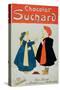 Poster Advertising "Suchard Chocolate"-null-Stretched Canvas