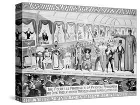 Poster Advertising, The Barnum and Bailey Greatest Show on Earth-null-Stretched Canvas