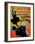 Poster Advertising "The Barnum and Bailey Greatest Show on Earth"-null-Framed Giclee Print