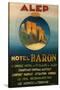 Poster Advertising the Baron Hotel in Aleppo, C.1920-null-Stretched Canvas