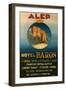 Poster Advertising the Baron Hotel in Aleppo, C.1920-null-Framed Premium Giclee Print