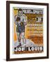 Poster Advertising the Boxing Match Between the Belgian Champion, Delannoit and the Dutch…-Belgian School-Framed Giclee Print