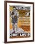 Poster Advertising the Boxing Match Between the Belgian Champion, Delannoit and the Dutch…-Belgian School-Framed Giclee Print