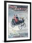 Poster Advertising the British Motor Syndicate Stanley Show, 1896-null-Framed Giclee Print
