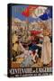 Poster Advertising the Centenary of Algeria, 1930-Leon Cauvy-Stretched Canvas