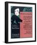 Poster Advertising the 'Chat Noir' Cabaret in Berlin, 1912-null-Framed Giclee Print