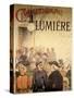 Poster Advertising the "Cinematographe Lumiere," 1896-H. Brispot-Stretched Canvas