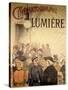 Poster Advertising the "Cinematographe Lumiere," 1896-H. Brispot-Stretched Canvas