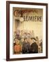 Poster Advertising the "Cinematographe Lumiere," 1896-H. Brispot-Framed Giclee Print