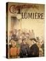 Poster Advertising the "Cinematographe Lumiere," 1896-H. Brispot-Stretched Canvas