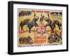 Poster Advertising the 'Circus Henry', 1908-German School-Framed Premium Giclee Print