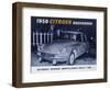 Poster Advertising the Citroën Monte Carlo Rally Winner, 1959-null-Framed Giclee Print