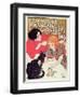 Poster Advertising the Compagnie Francaise Des Chocolats Et Des Thes, circa 1898-Théophile Alexandre Steinlen-Framed Giclee Print