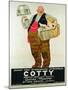 Poster Advertising the 'Cotty Moving Co.'-Rene Vincent-Mounted Giclee Print