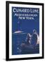 Poster Advertising the 'Cunard Line'-null-Framed Giclee Print