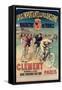 Poster Advertising the Cycles 'Clement', 1891-Lucien Baylac-Framed Stretched Canvas