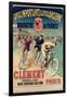 Poster Advertising the Cycles 'Clement', 1891-Lucien Baylac-Framed Giclee Print