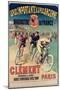Poster Advertising the Cycles 'Clement', 1891-Lucien Baylac-Mounted Giclee Print