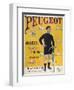 Poster Advertising the Cycles 'Peugeot', 1896-Albert Guillaume-Framed Giclee Print