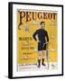 Poster Advertising the Cycles 'Peugeot', 1896-Albert Guillaume-Framed Giclee Print