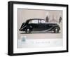 Poster Advertising the Daimler Straight 8 Limousine, 1947-null-Framed Giclee Print