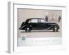 Poster Advertising the Daimler Straight 8 Limousine, 1947-null-Framed Giclee Print