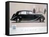 Poster Advertising the Daimler Straight 8 Limousine, 1947-null-Framed Stretched Canvas