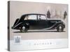 Poster Advertising the Daimler Straight 8 Limousine, 1947-null-Stretched Canvas